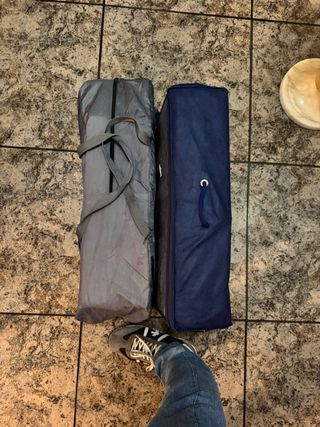 Cuna de viaje Asalvo rosa