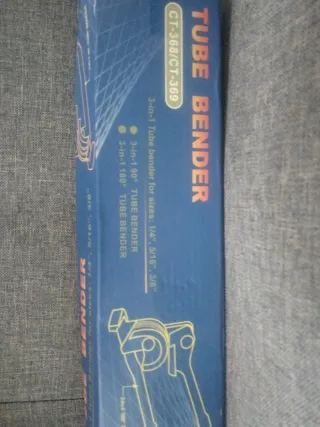 Doblador de tubos 3 en 1