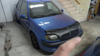 Funda cubrecapó  bra Citroën Saxo Fase 2