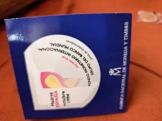 Moneda Plata 2000 Pesetas 1994