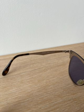 Ray-Ban Blaze Clubmaster Plata