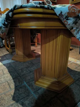 Mesa Provenzal Madera y Cristal