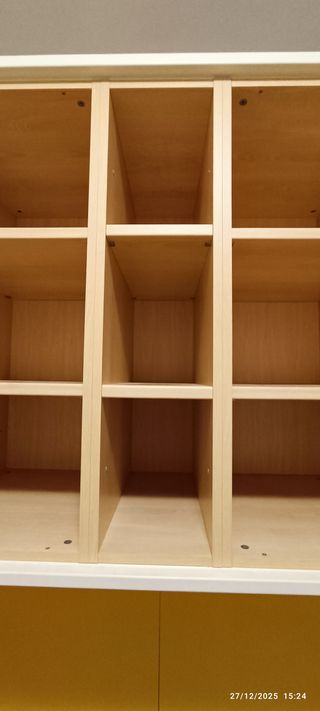 Armadio a ponte, letto, cassetti, rete, materasso