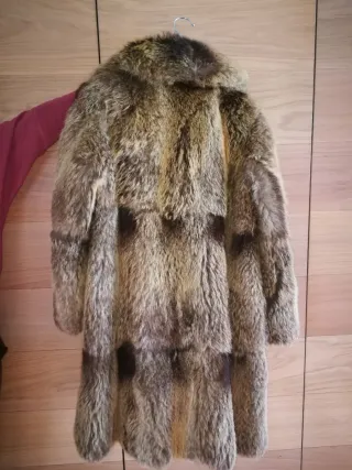 Pelliccia vera vintage anni '80 da sistemare