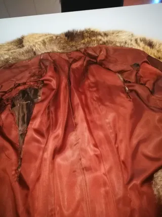 Pelliccia vera vintage anni '80 da sistemare