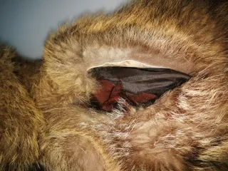 Pelliccia vera vintage anni '80 da sistemare