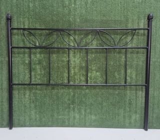 Cabezal forja negro cama 150cm