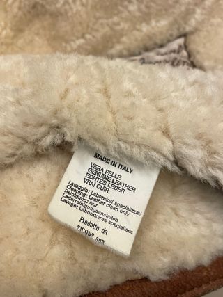 Montone Shearling uomo marrone