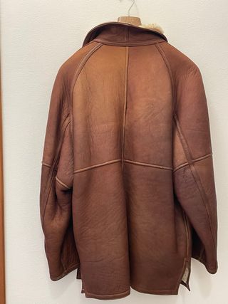 Montone Shearling uomo marrone