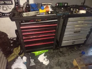 Compresor de aire industrial verde