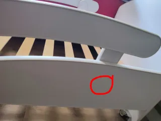 Cama infantil diseño personalizada cohete