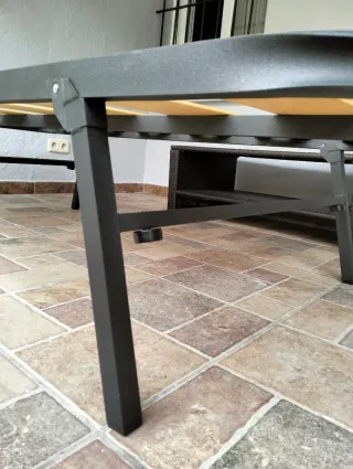 Somier 190x90 con patas + colchón