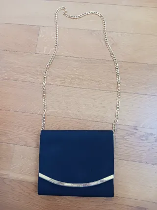 Pochette nera e oro nuova