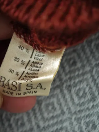 Jersey Lacoste Rojo/Marrón Talla L