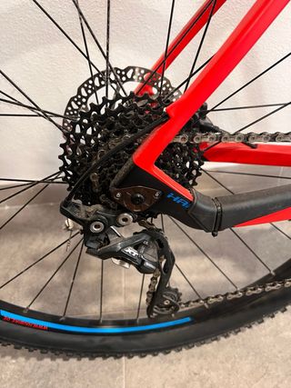 Bicicleta Montaña Haibike Roja/Azul