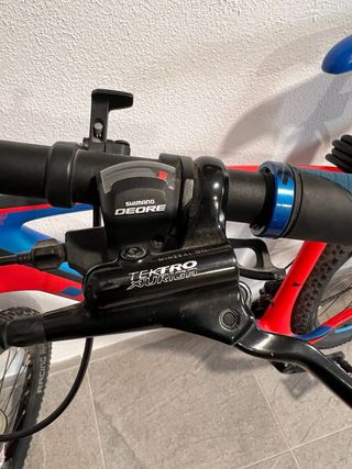 Bicicleta Montaña Haibike Roja/Azul