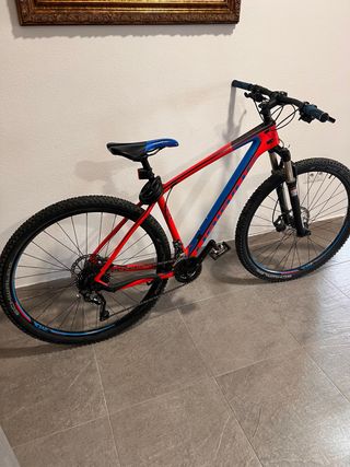 Bicicleta Montaña Haibike Roja/Azul