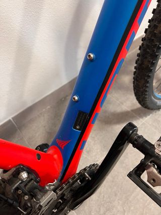 Bicicleta Montaña Haibike Roja/Azul