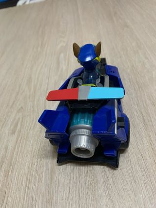 Juguete de policía azul