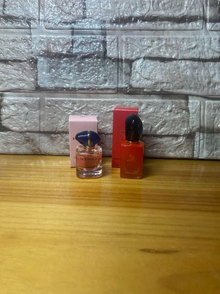 Mini Perfumes Giorgio Armani My Way y Sì