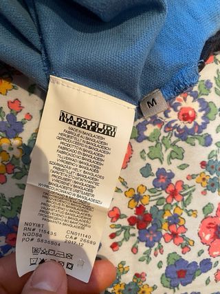 Polo Napapijri Azzurro Uomo