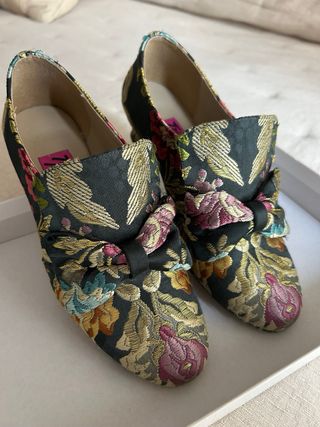 Zapatos fallera Trinidad Meléndez