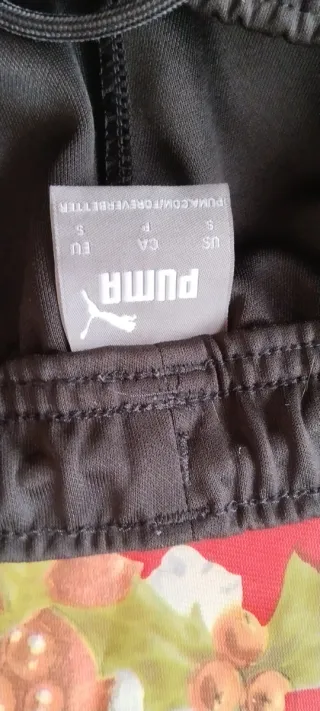 Pantalón de chándal Puma negro y amarillo