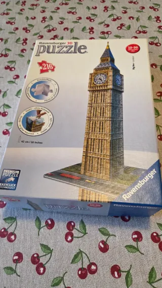 Puzzle 3D Ravensburger Big Ben Londres 216 piezas