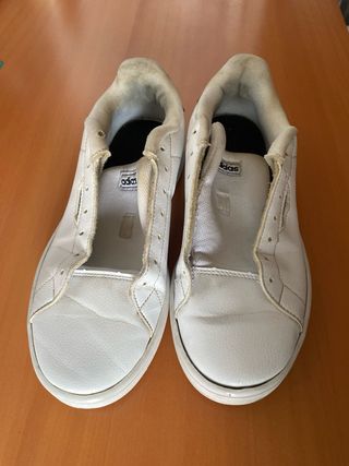 Zapatillas Adidas Blancas Sin cordoneras