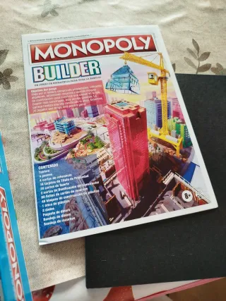 Monopoly Builder Juego de Mesa