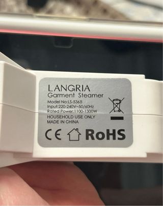 Plancha de viaje Langria