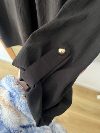 Camisa Zara Negra Mujer Talla M