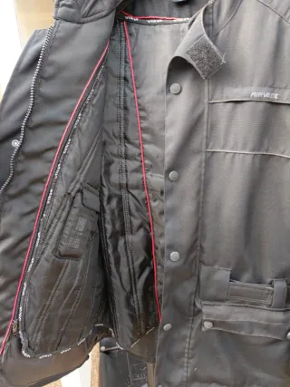 Chaqueta Moto Utika Negra