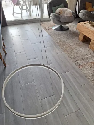 Lámpara de techo colgante blanca