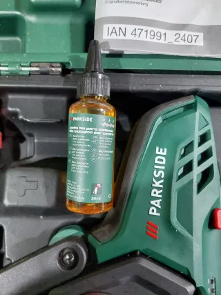 Mini Motosierra Parkside.