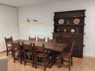 Conjunto comedor estilo Vasco. No se envía.
