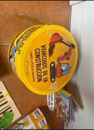 Lote Puzzles y Dominó Animales y Vehículos