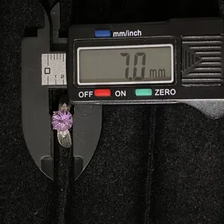 Anillo Plata 925 Amatista Natural