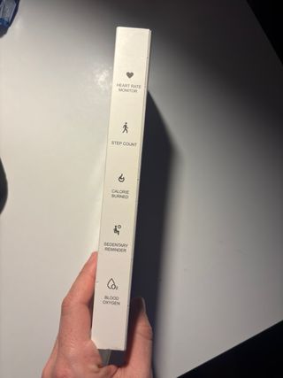 SMART Reloj Inteligente Negro y Plateado