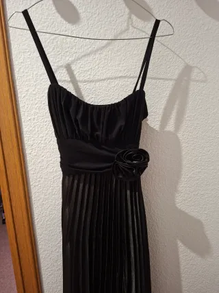 Vestido Negro Fiesta Talla M