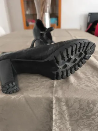 Zapatos de tacón negros mujer talla 39