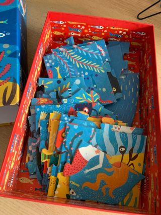 Puzzle Londji My Big Blue 36 piezas