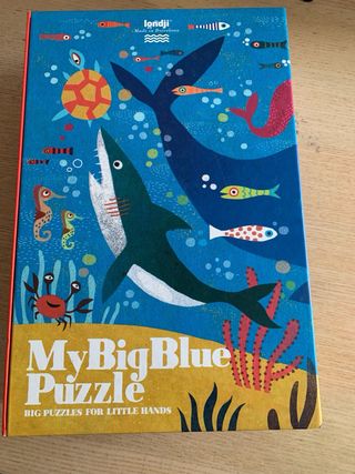 Puzzle Londji My Big Blue 36 piezas