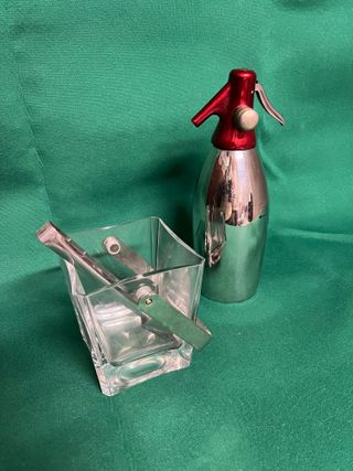 Sifone Soda e Secchiello Ghiaccio Vintage