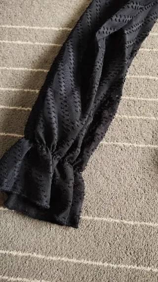 Blusa negra SHEIN Frenchy talla M