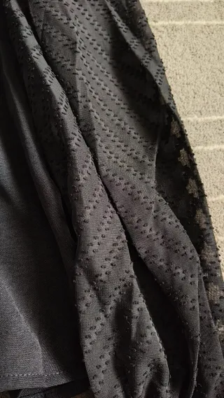 Blusa negra SHEIN Frenchy talla M