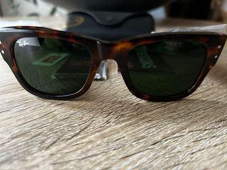 Gafas Ray-Ban Wayfarer carey cristal verde