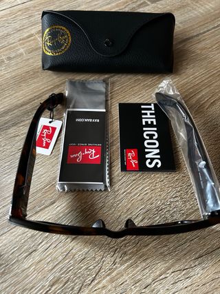 Gafas Ray-Ban Wayfarer carey cristal verde