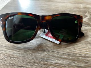 Gafas Ray-Ban Wayfarer carey cristal verde