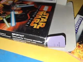Caja Vacía Lego Star Wars Game Boy Advance